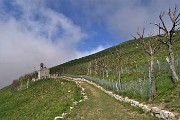 34 Vista verso la Chiesetta del Linzone - Santuario della Sacra Famiglia di Nazareth 